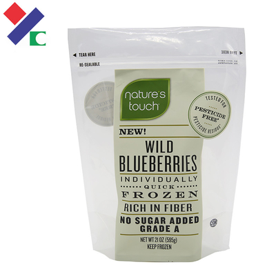 High barrier 5kg 150g Stand Up Pouches For Food Packaging FDA Approved