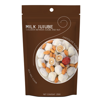 Eco Friendly Biodegradable Stand Up Pouch For Dry Food 50g 100g 150g