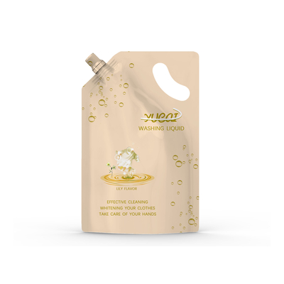 High Barrier 1000ml Spout Pouch Packaging With Handle