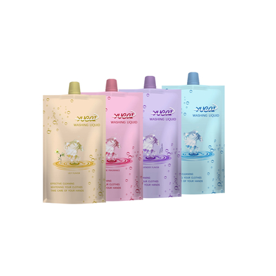 Gravnre Printing 50ml Spout Pouch Packaging For Detergent