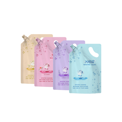 High Barrier 1000ml Spout Pouch Packaging With Handle