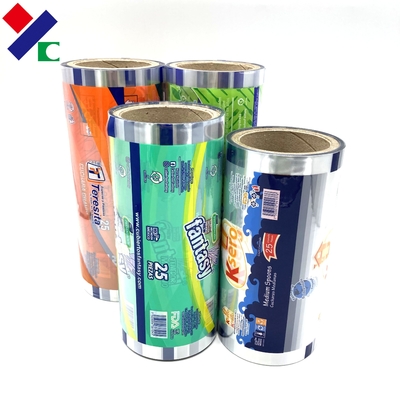 Potato Chips Biscuit Cookies Snack Food Packaging Film Roll Plastic Material