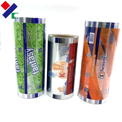 Potato Chips Biscuit Cookies Snack Food Packaging Film Roll Plastic Material