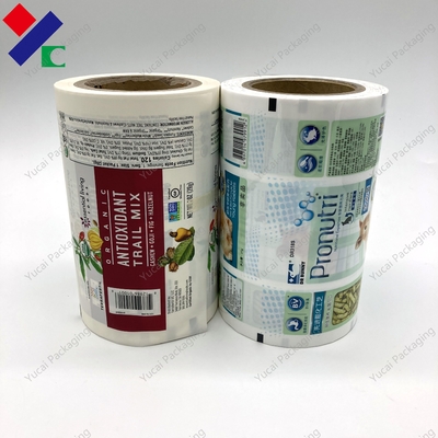 Air Proof Pet Food Packaging Film Roll CMYK + Spot Color