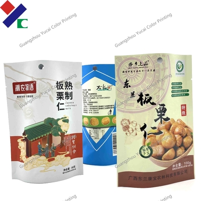 Food Grade Chicken Wings Retortable Pacakging Bags Vacuum Sealed Foil High Barrier
