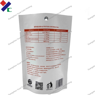 Cooked Food Retort Pouch Packaging Matte Finish Gravure Printing