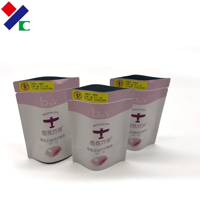 Colorful Printing Stand Up Pouch Bag Customized Moisture Proof Shampoo Packaging Bags