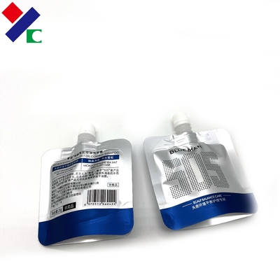 Custom Plastic Jam Packaging Baby Food Spout Pouch Liquid Refill Bags With Smell Proof