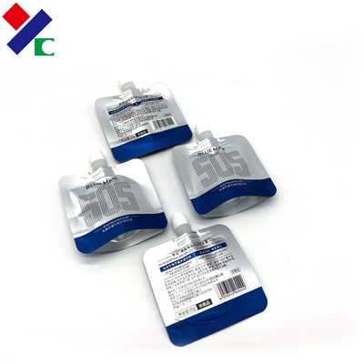 Standing Up Aluminum Foil Spout Pouch Packaging For Shampoo Liquid Soap Bag