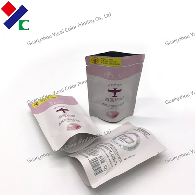BRC 50 Micron Foil Stand Up Pouch For Shampoo Packaging Bags