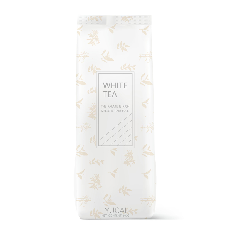 100g 200g Glossy Finish Plastic Side Gusset Bags With Valve Tea Packaging