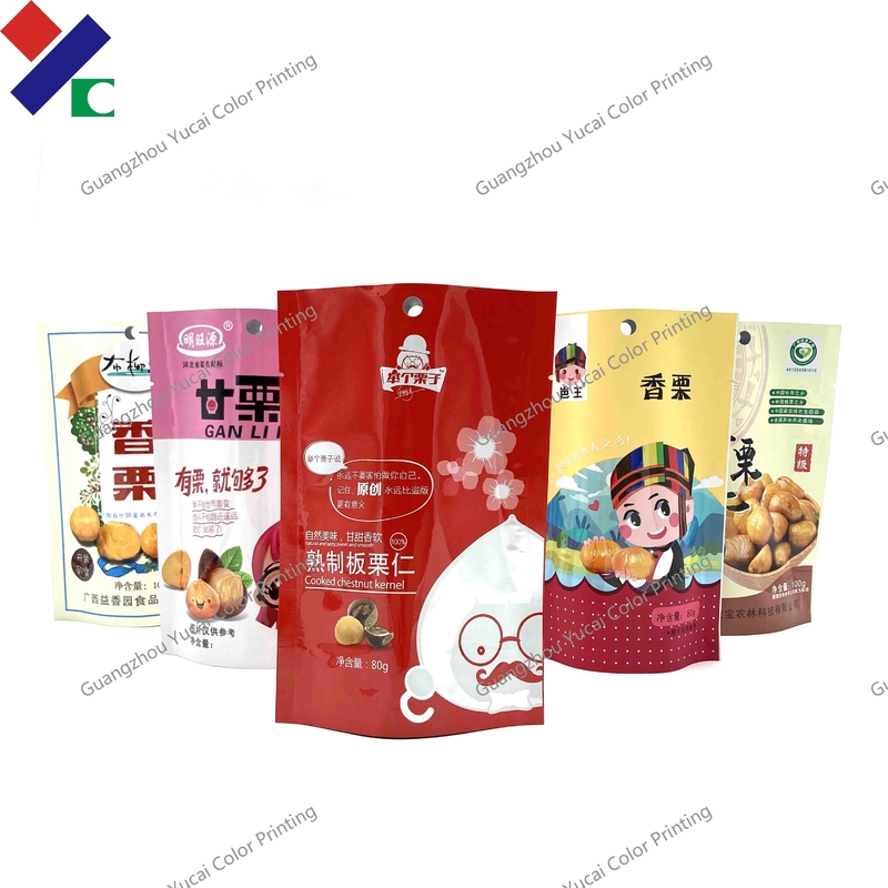 Food Grade Chicken Wings Retortable Pacakging Bags Vacuum Sealed Foil High Barrier