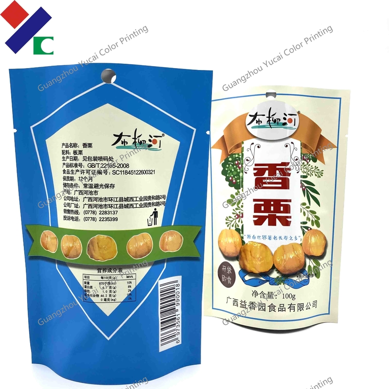 Retortable Stand Up Pouch High Temparature Resistance Packaging 100G
